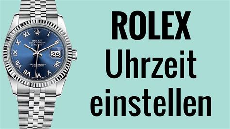 rolex uhr einstellen|Rolex canada official website.